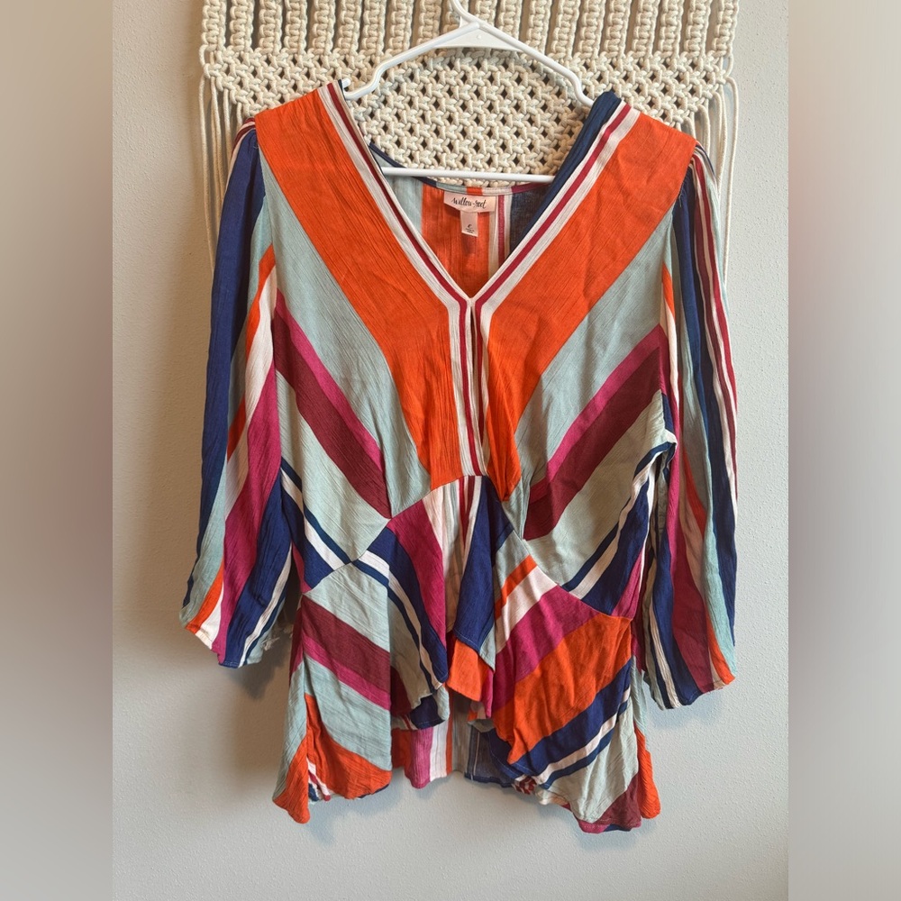 Willow and Root colorful shirt from the Buckle